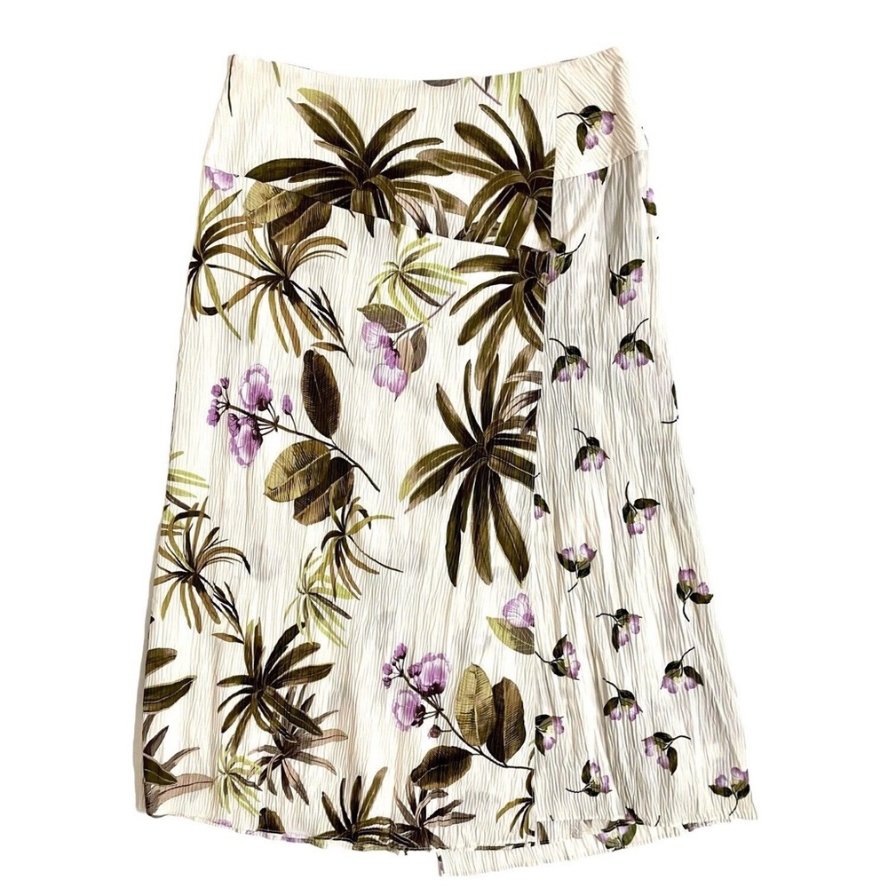 Vince Pale Alder Tropical Garden Draped Crinkled. Never worn